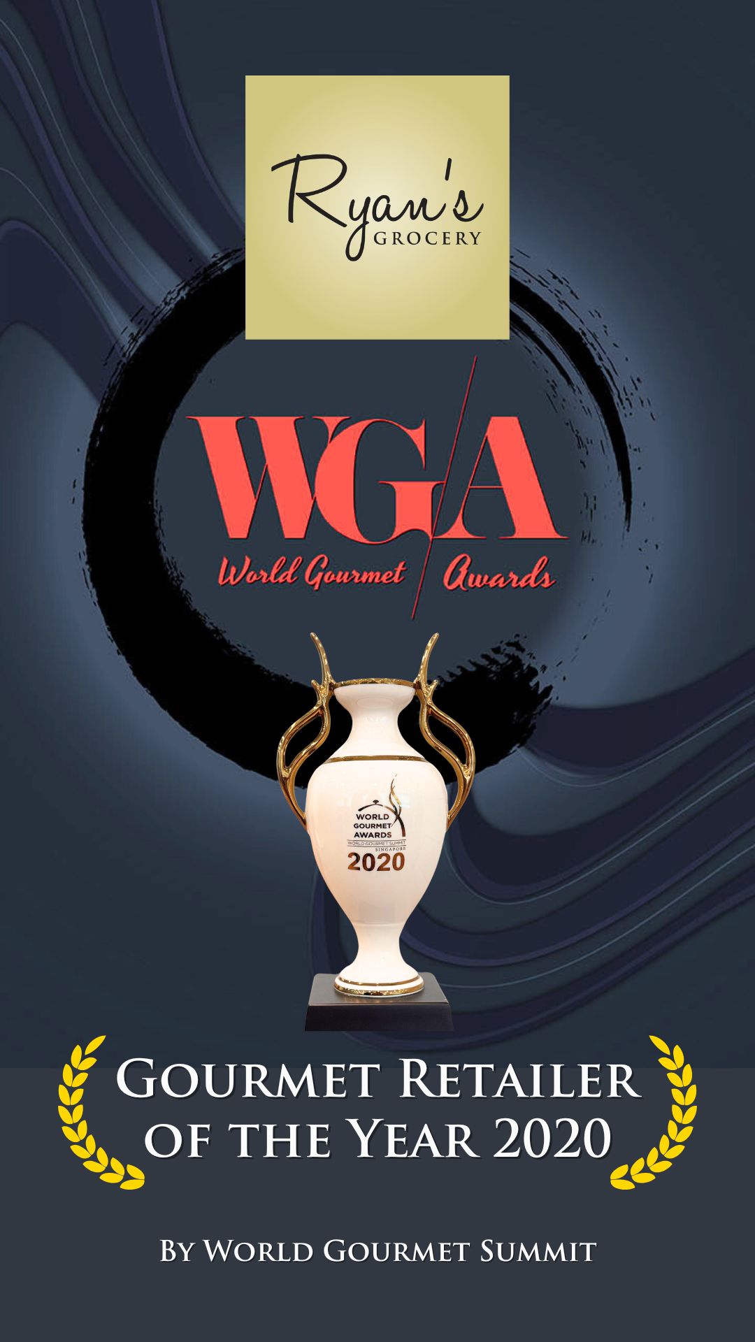 2020 | Ryan’s Grocery - Gourmet Retailer of the Year by World Gourmet Awards